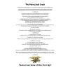 8 1/2 x 11 Navy Seals Creed Rolled Scroll